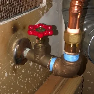 Water Heater Cold Water Shutoff Valve